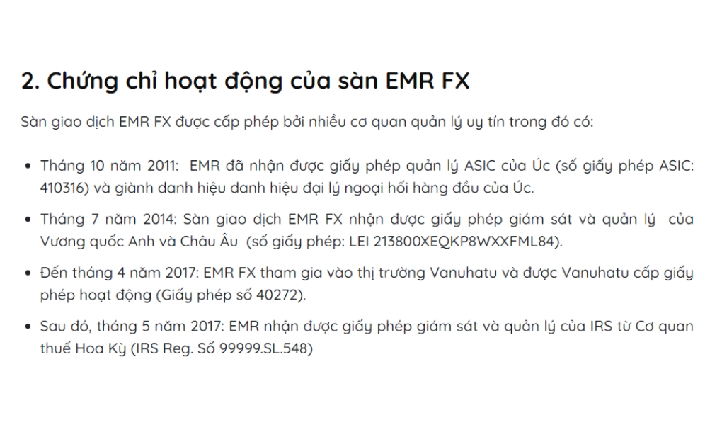 EMRFX-duoc-gioi-thieu-co-so-huu-hang-loat-giay-phep-hoat-dong-cap-cao-tai-nhieu-khu-vuc