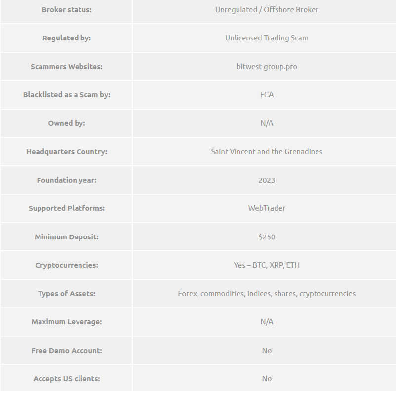 BitWest Group review 1