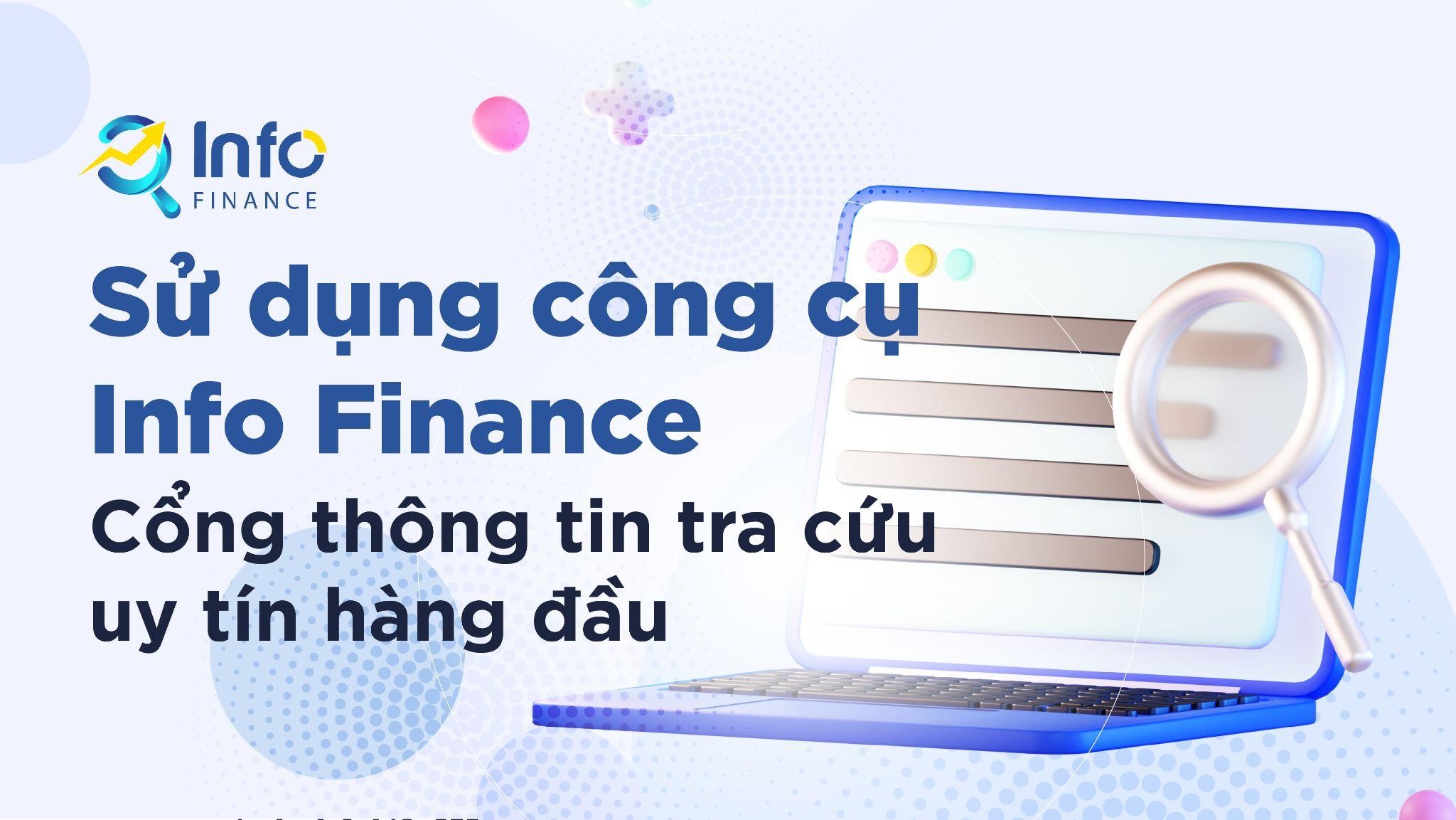 infofinance cổng thông tin tra cứu sàn giao dịch