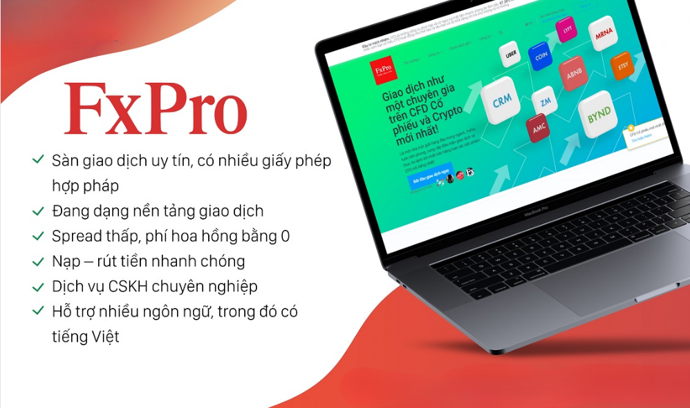 FxPro nổi bật với vô số ưu điểm dành cho người chơi.