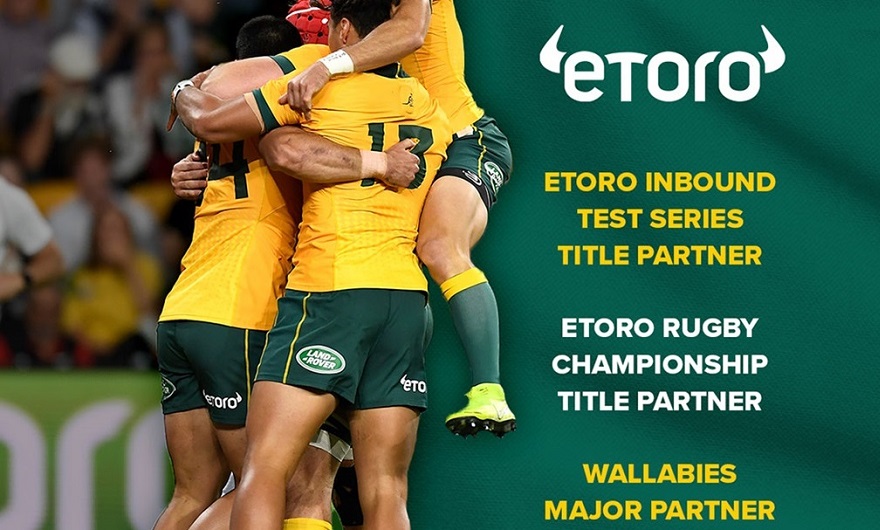 eToro tuyên bố kết thúc mối quan hệ hợp tác ba năm với Rugby Australia