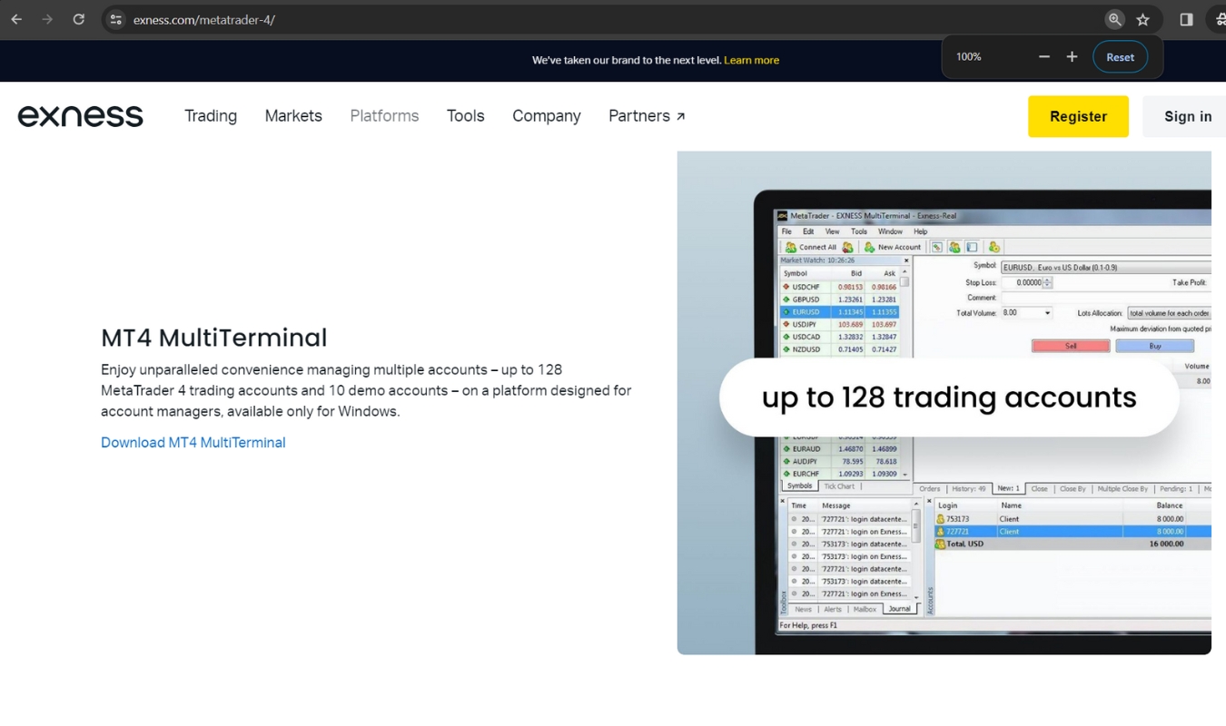 exness-metatrader-4